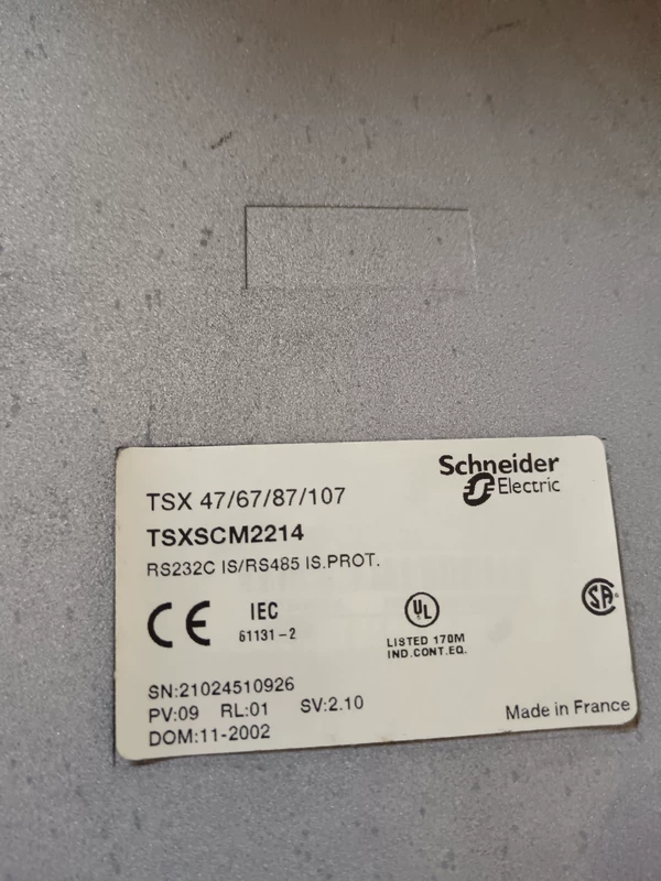 Industrial Serial Communication Schneider TSXSCM2214 Module 2 Industrial Serial Communication Schneider TSXSCM2214 Module - Image 2