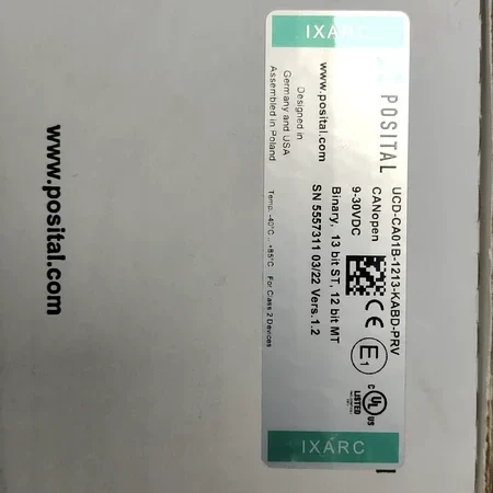 POSITAL Industrial Rotary Encoder UCD-CA01B-1213-KABD-PRV - Reliable
