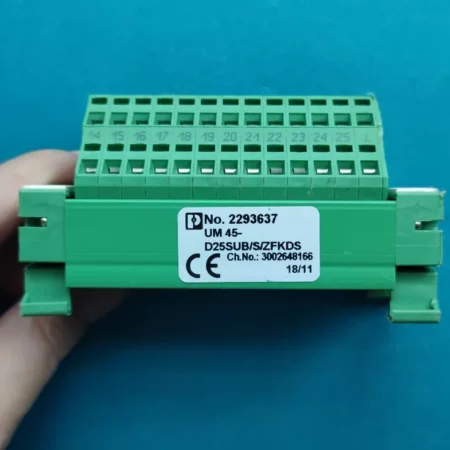 Phoenix Contact D-SUB Connector UM 45-D25SUB/S/ZFKDS 2293637UM - Industrial Grade