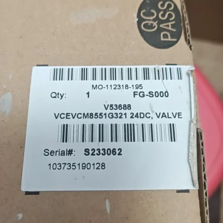 ASCO VCEVCM8551G321 Solenoid Valve for Precise Fluid Control