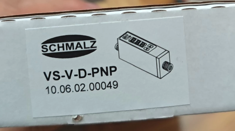 Vacuum Pressure Switch SCHMALZ VS-V-D-PNP 10.06.02.00049 for Industrial Use