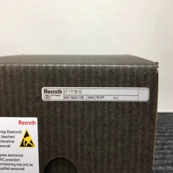 REXROTH Hydraulic Valve R900211788 VT11118-10 50-61 1 REXROTH Hydraulic Valve R900211788 VT11118-10 50-61