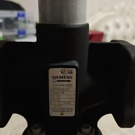Two-Way Flanged Steam Valve Body SIEMENS VVF53.20-6.3
