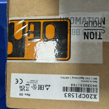B&R X20CP1583: Reliable PLC Central Processing Unit