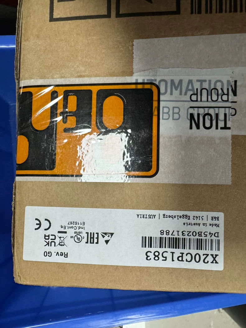 B&R X20CP1583: Reliable PLC Central Processing Unit 1 B&R X20CP1583: Reliable PLC Central Processing Unit