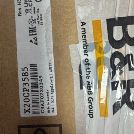 B&R X20CP3585 PLC CPU - Robust & Efficient Processing