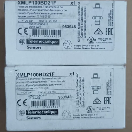 Schneider XMLP100BD21F Pressure Transducer 101 bar
