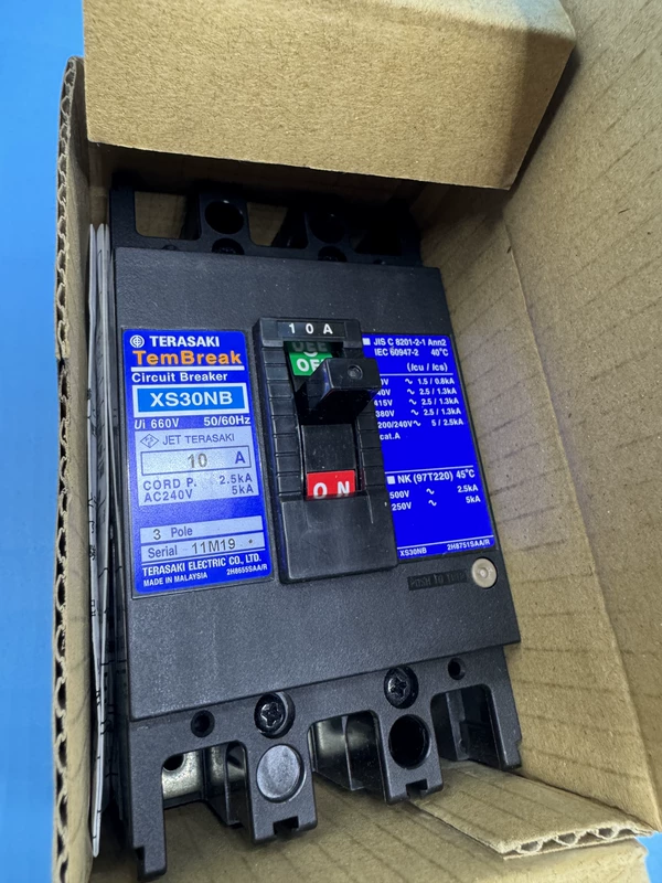 Industrial Protection TERASAKI XS30NB Circuit Breaker 30A