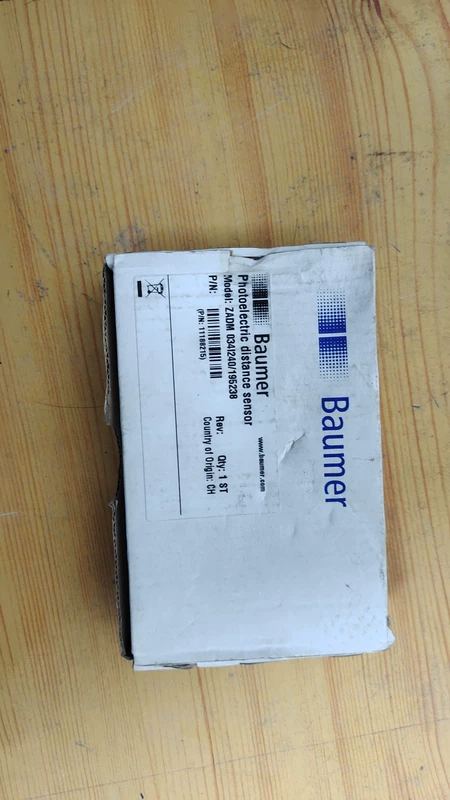 Baumer Photoelectric Sensor ZADM 034I240/195238 for Industrial Use 1 Baumer Photoelectric Sensor ZADM 034I240/195238 for Industrial Use