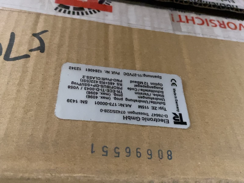 TR ZE115M 173-00001 03669 Motor for Heavy-Duty Industrial 2 TR ZE115M 173-00001 03669 Motor for Heavy-Duty Industrial - Image 2