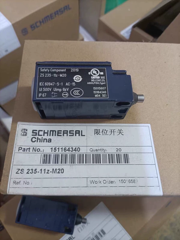 Industrial Safety Switch SCHNEIDER ZS 235-11Z-M20 151164340 1 Industrial Safety Switch SCHNEIDER ZS 235-11Z-M20 151164340