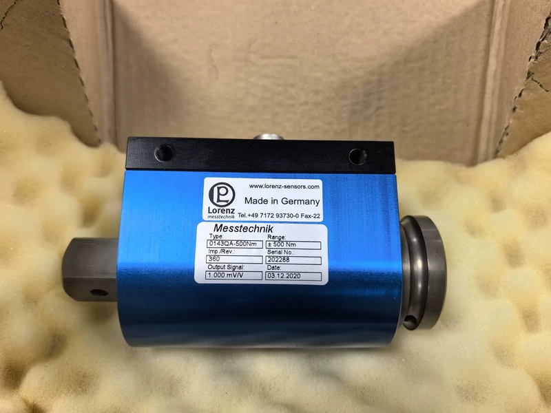 Industrial Test Bench Lorenz 0143QA-500Nm 202288 Torque Sensor