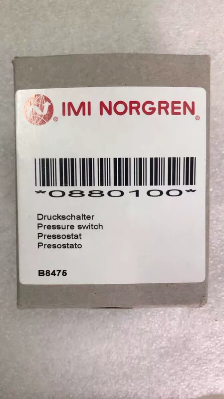 Pneumatic System Monitoring NORGREN 0880100  B8475 Gauge