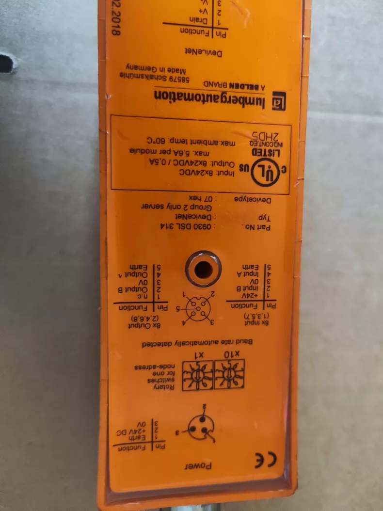 Industrial Automation Field Module 0930 DSL 314 by Lumberg 3 Industrial Automation Field Module 0930 DSL 314 by Lumberg - Image 3