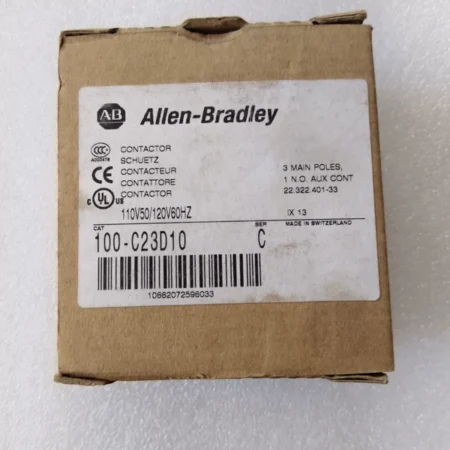 Reliable Motor Switching Allen-Bradley 100-C23D10