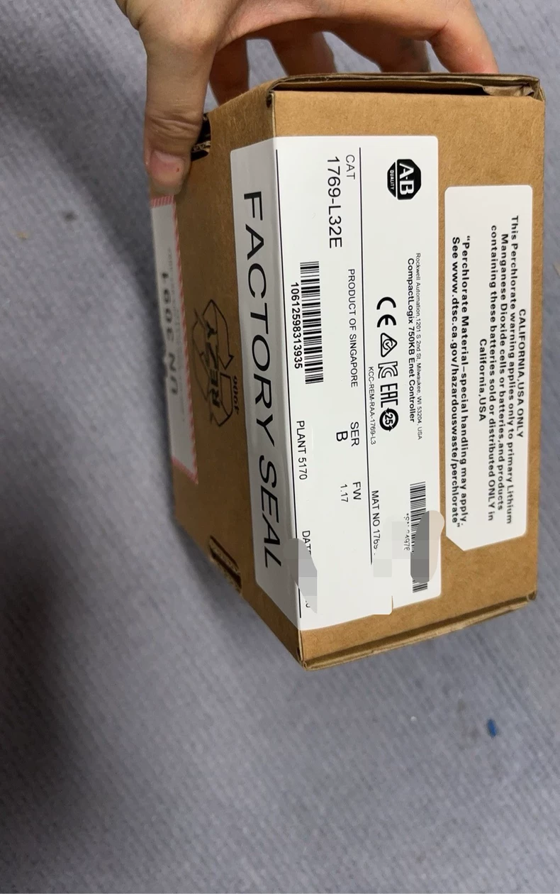 Industrial Automation Solution Allen-Bradley 1769-L32E Processor Module 2 1769 L32E 1784683327494