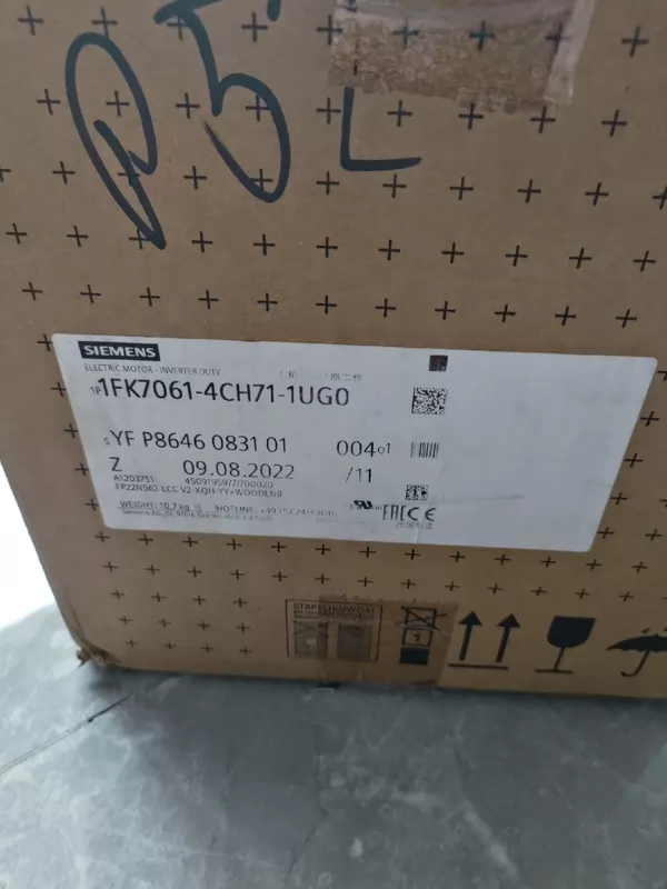Industrial Automation Servo Motor SIEMENS 1FK7061-4CH71-1UG0 2 Industrial Automation Servo Motor SIEMENS 1FK7061-4CH71-1UG0 - Image 2