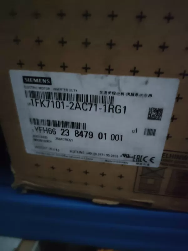 Industrial CNC Servo Motor SIEMENS 1FK7101-2AC71-1RG1 Robotics 1 Industrial CNC Servo Motor SIEMENS 1FK7101-2AC71-1RG1 Robotics