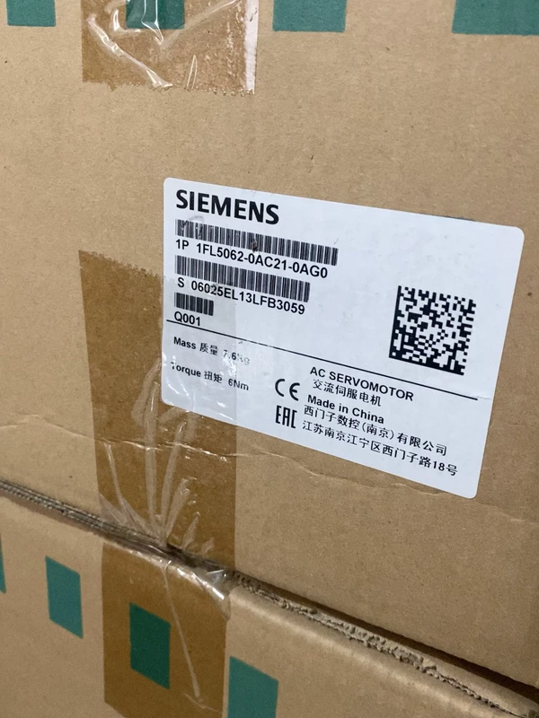 Industrial Machine Tool Siemens 1FL5062-0AC21-0AG0 Motor