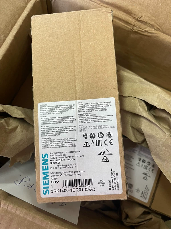 Industrial Motor Control SIEMENS 3RK1400-1DQ01-0AA3 Module 1 Industrial Motor Control SIEMENS 3RK1400-1DQ01-0AA3 Module
