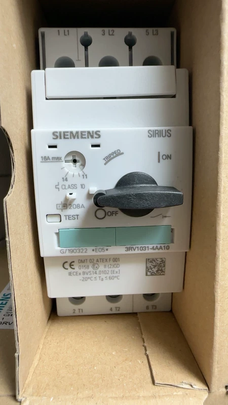 Industrial Machine Protection SIEMENS 3RV1031-4AA10 Breaker 3 Industrial Machine Protection SIEMENS 3RV1031-4AA10 Breaker - Image 3