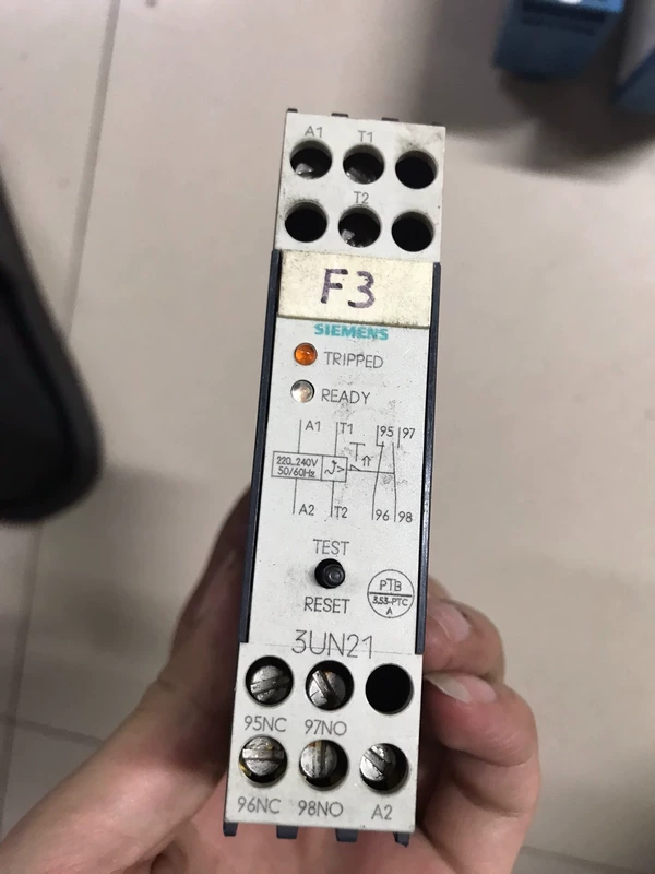 Overcurrent Protection Relay Siemens 3UN2110-0AN7 for Machinery 1 Overcurrent Protection Relay Siemens 3UN2110-0AN7 for Machinery