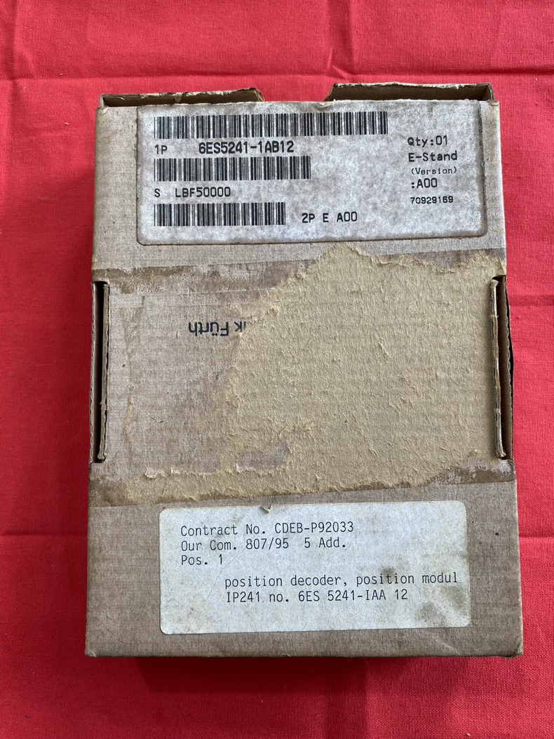 Automation Control Solution SIEMENS 6ES5241-1AB12 for Machinery 3 Automation Control Solution SIEMENS 6ES5241-1AB12 for Machinery - Image 3