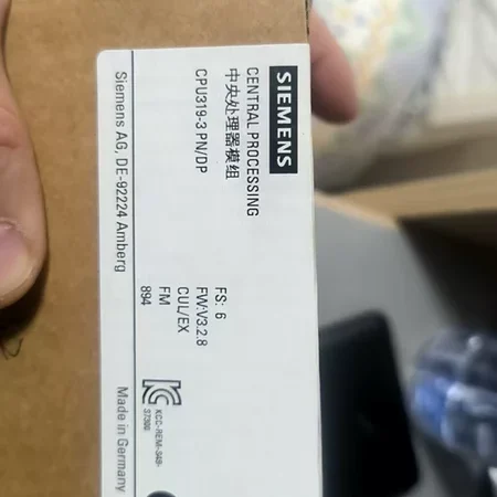 Industrial Control CPU Siemens 6ES7 318-3EL01 for Complex Tasks
