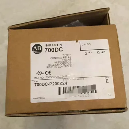 Industrial DC Power Control Allen-Bradley 700DC-P200Z24 Contactor