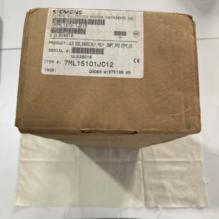Tank Level Monitoring with SIEMENS 7ML5101JC12 Ultrasonic Sensor