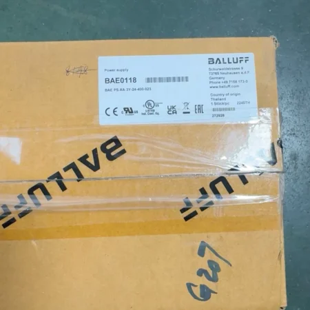 Compact 24V DC Power Supply Balluff BAE0118 for Automation
