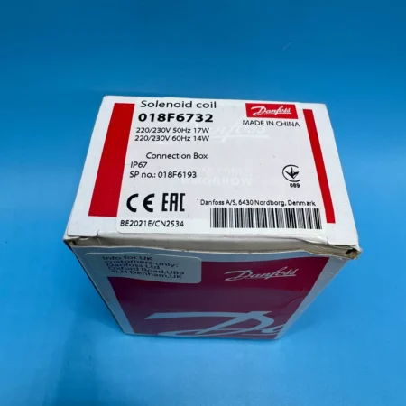 Refrigeration Solenoid Coil Danfoss BE230CS 018F6732 230V