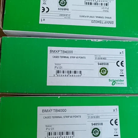 Industrial Wiring Schneider BMXFTB4000 for Automation Panels