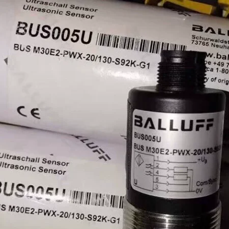 Reliable Distance Detection with BALLUFF BUS M30E2 Ultrasonic Sensor
