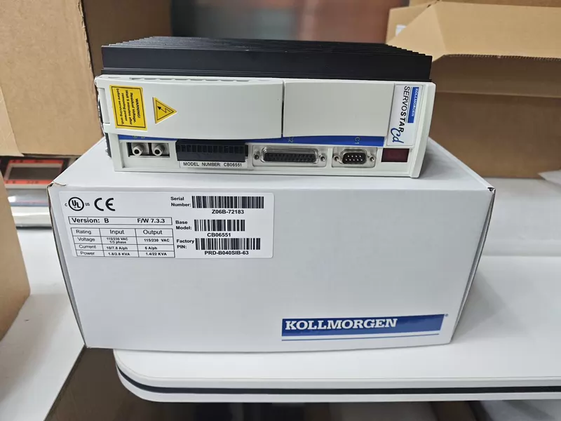 Industrial Servo Drive Kollmorgen CB06551  Z06B-72183 for Machines