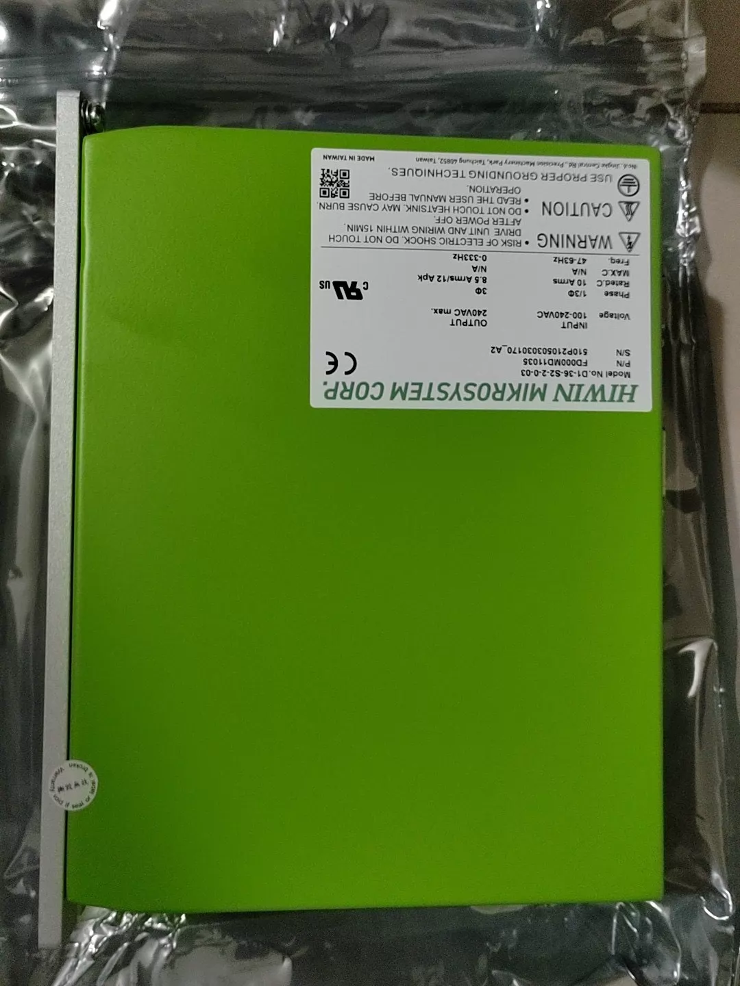 Automation Solution HIWIN D1-36-S2-2-0-03 Servo Drive 4 Automation Solution HIWIN D1-36-S2-2-0-03 Servo Drive - Image 4