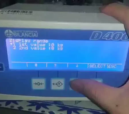 Factory Weighing Solution with Bilanciai D400 Indicator