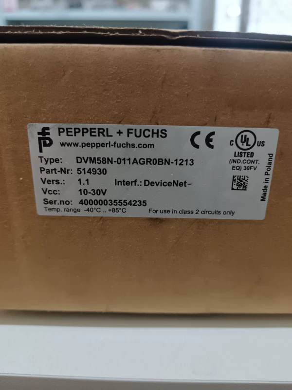 Heavy-Duty Encoder Pepperl+Fuchs DVM58N-011AGR0BN-1213