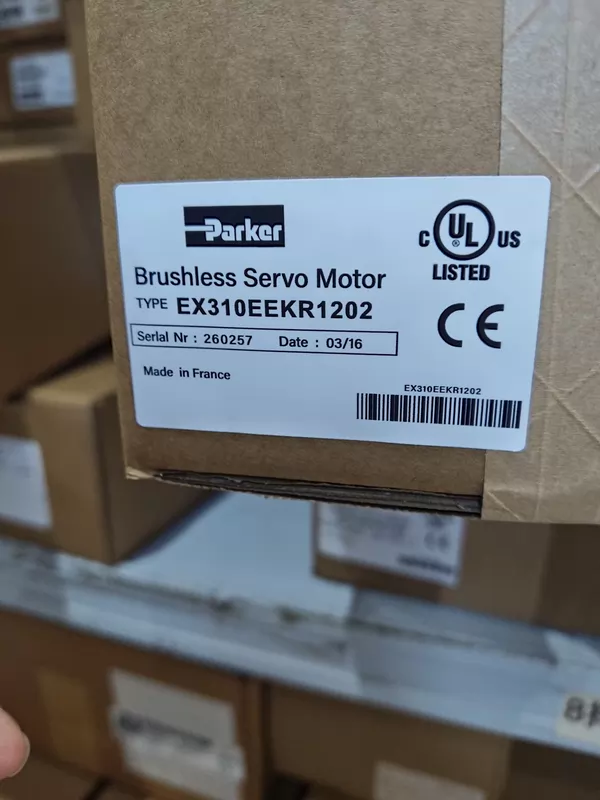 Precision Motion Control Parker EX310EEKR1202 Servo Motor