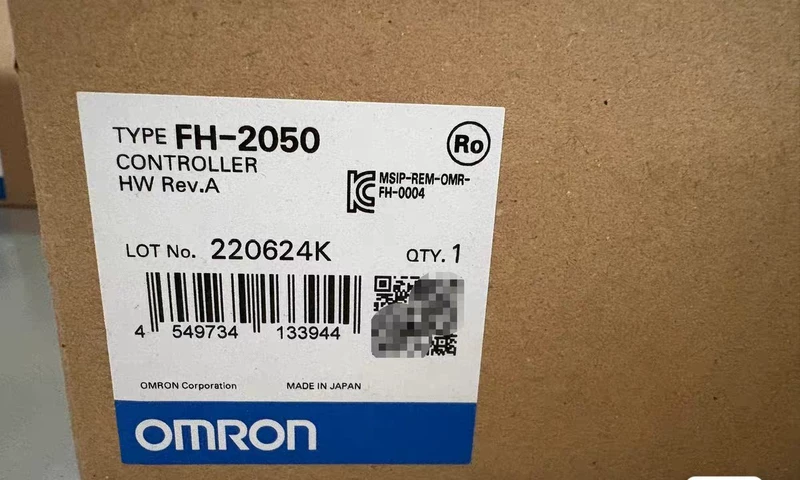 Omron FH-2050 for Quality Control in Manufacturing Lines