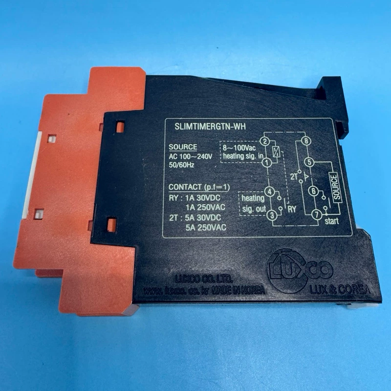 LUXCO GTN-WH Timer Relay for Automation and Control Panels 2 LUXCO GTN-WH Timer Relay for Automation and Control Panels - Image 2