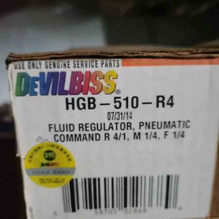 Spray Finishing Automation DEVILBISS HGB-510-R4 Valve Solution