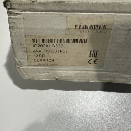 Industrial Process Control with GE IC200ALG320J Module
