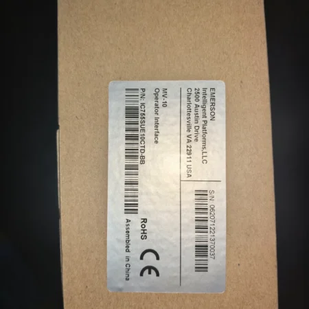 Industrial Monitoring Solution Emerson IC755SUE10CTDBB for Process Control