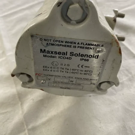 Water Treatment Valve Control Maxseal ICO4D IP66 Actuator