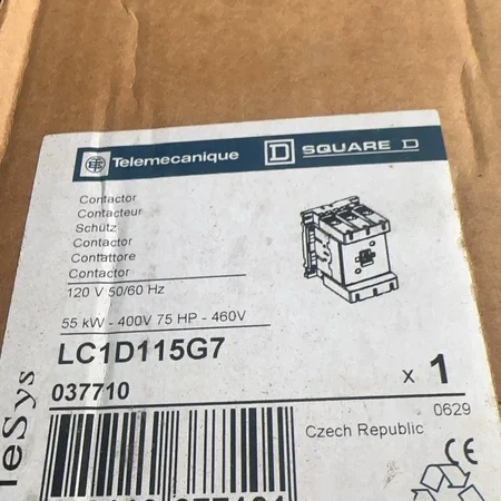 Reliable Motor Switching Telemecanique LC1D115G7 for Automation