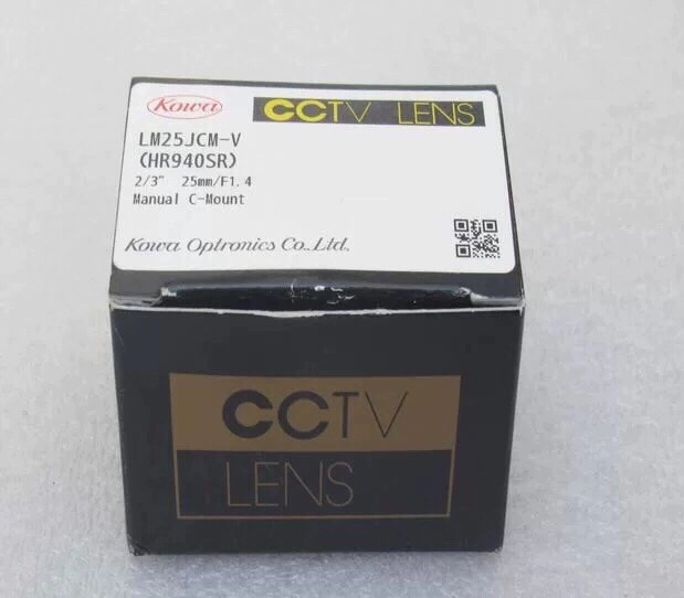 Factory Automation Imaging Solution KOWA LM25JCM-V Lens