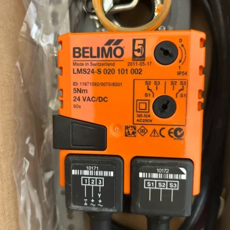HVAC Damper Control with BELIMO LMS24-S 020 101 002