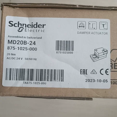 Ventilation Control Schneider MD20B-24 Damper Actuator