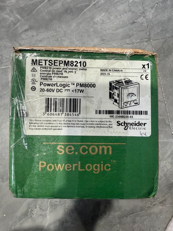 Industrial Energy Monitoring with Schneider METSEPM8210